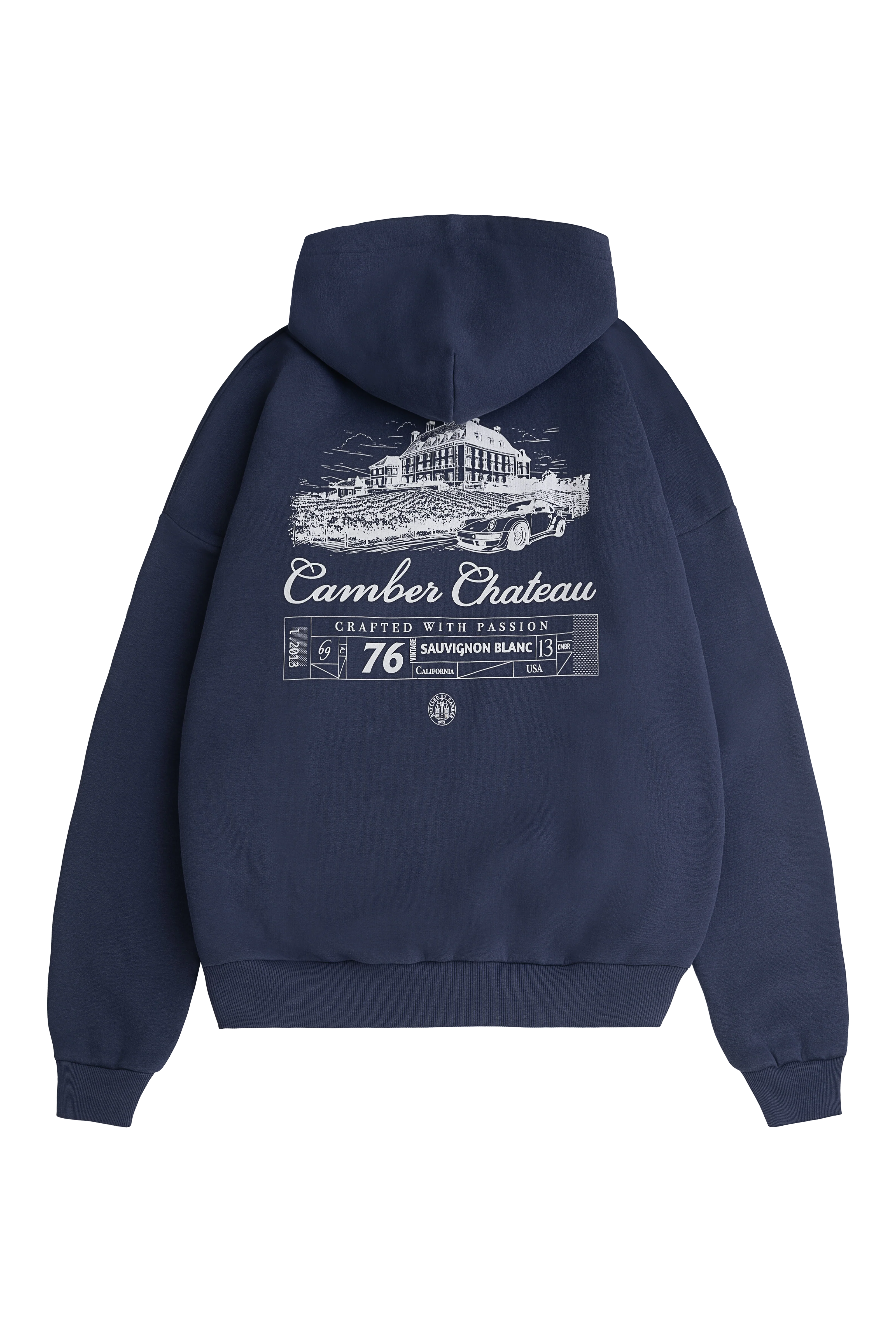 Chateau Hoodie Patroit Blue - Image 2
