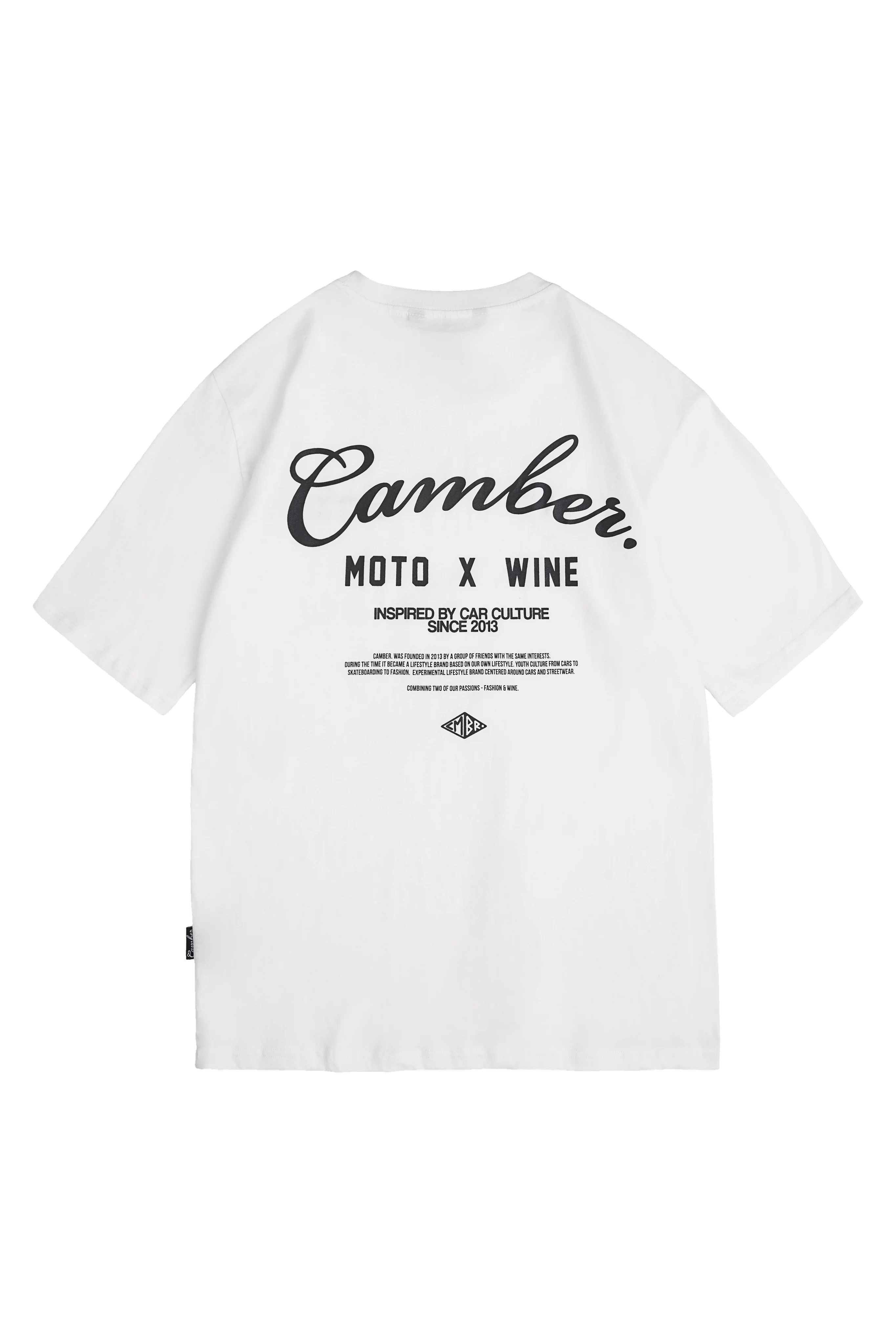 Moto x Wine T-Shirt White