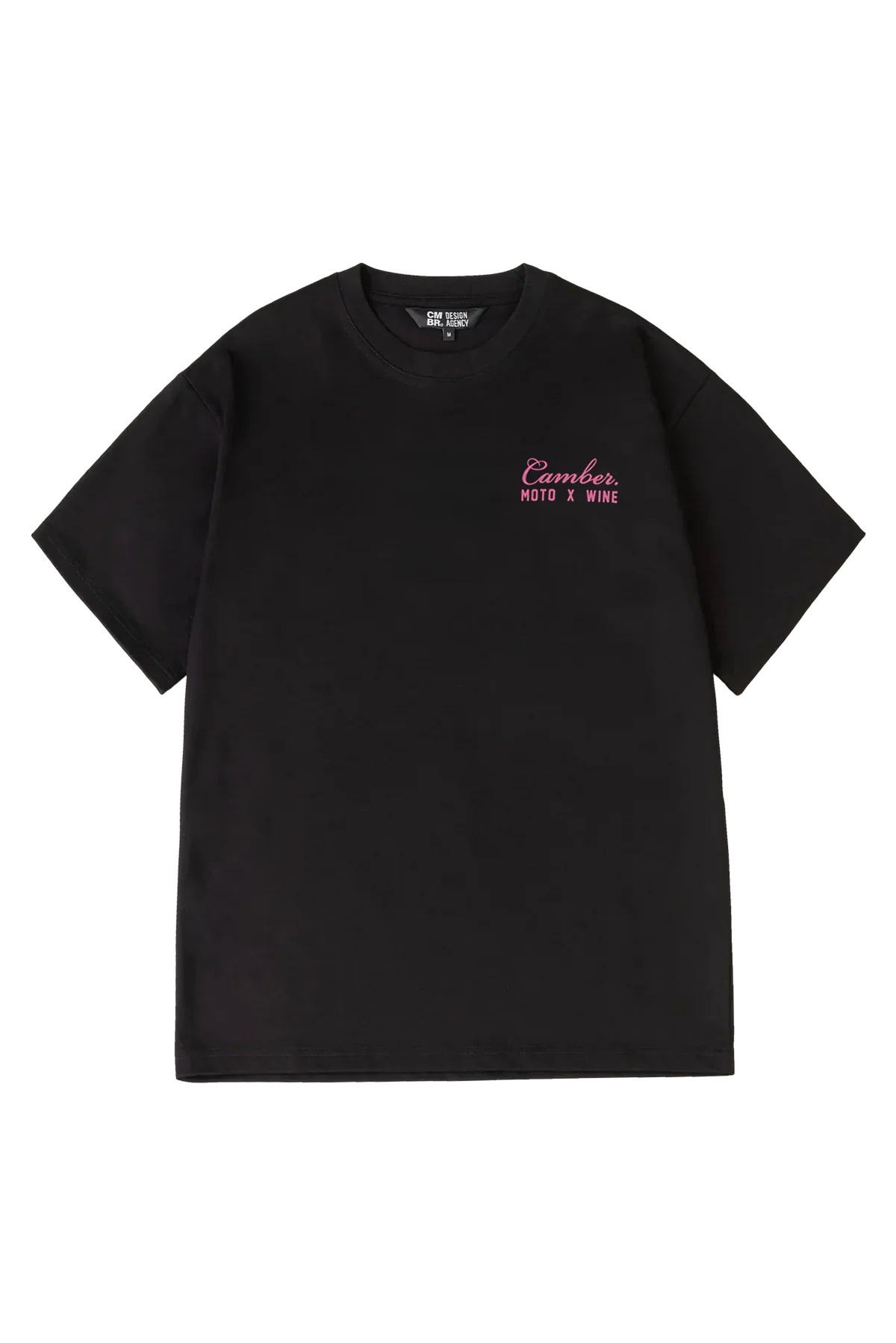 Moto x Wine T-Shirt Black
