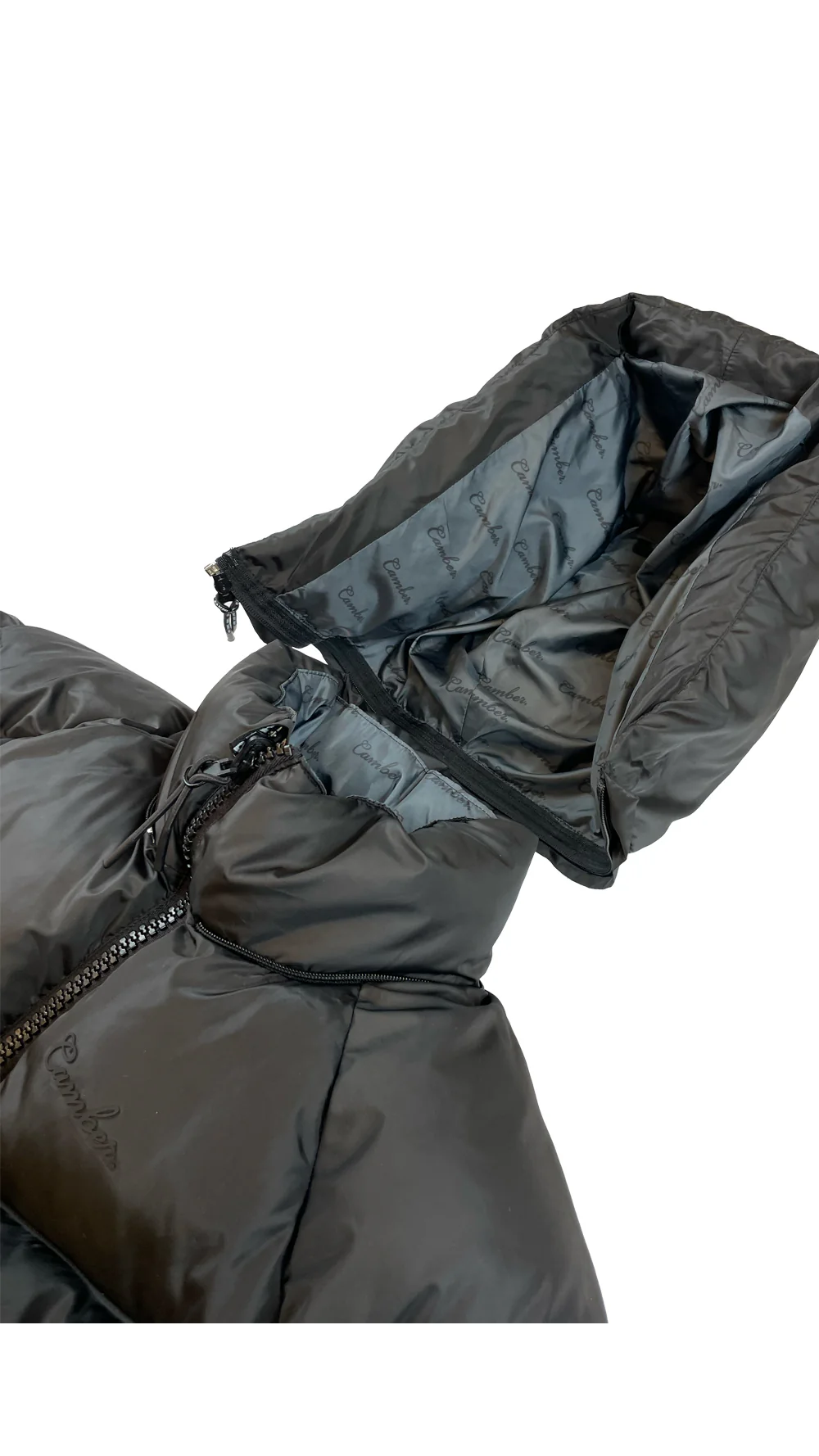 Puffer Jacket All Black - Image 5