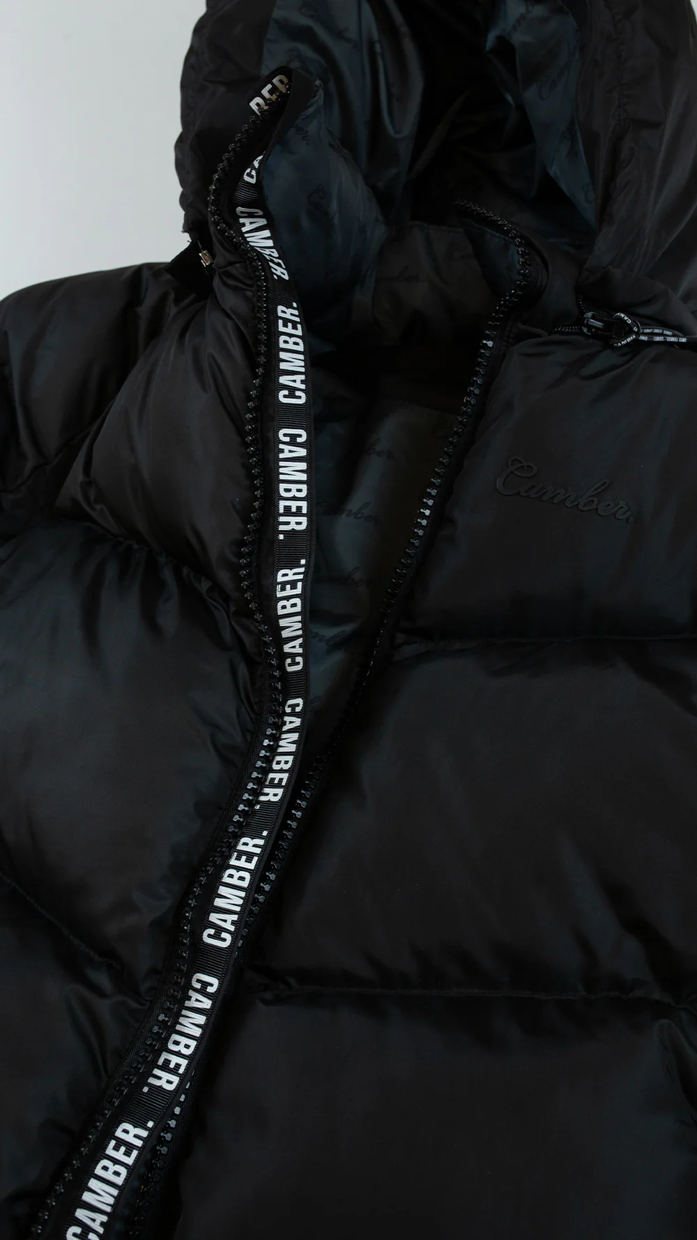 Puffer Jacket All Black - Image 6